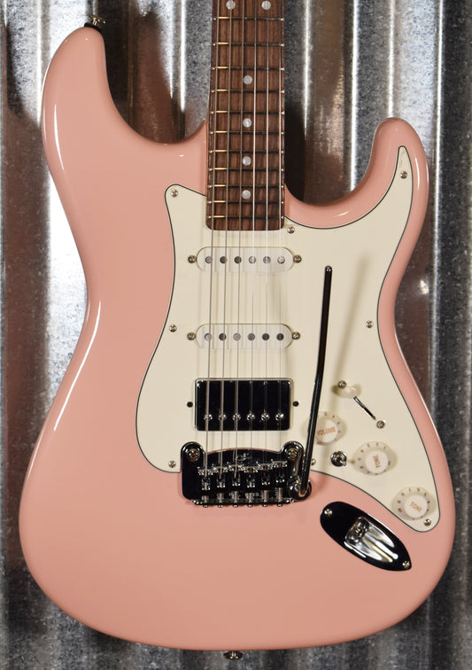 G&L USA Legacy HSS Shell Pink Guitar & Case #2007