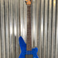 Reverend Guitars Mercalli 5 FM Flame Top Trans Blue 5 String Bass Blem #0203