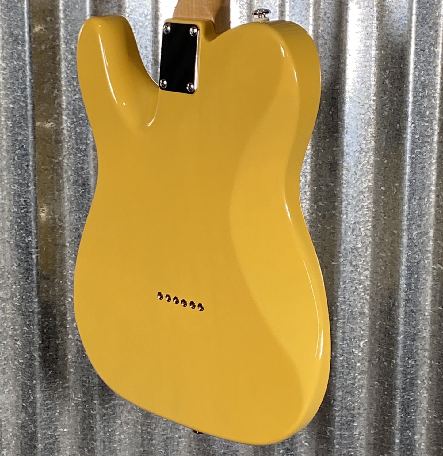 Musi Virgo Classic Telecaster Empire Yellow Guitar #0497 Used