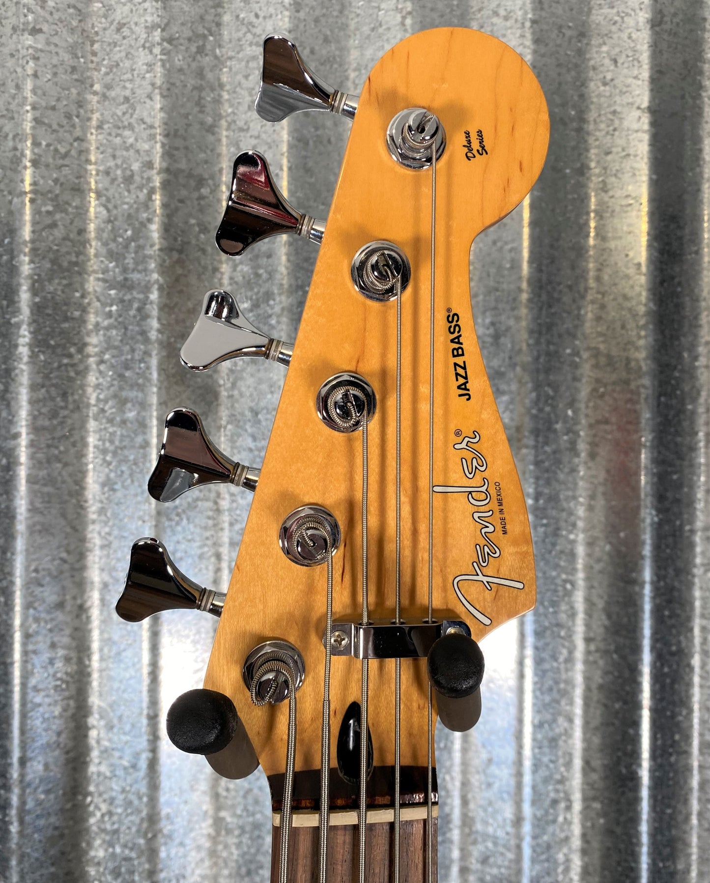 Fender MIM 2015 Deluxe Active Jazz Bass Okoume V 5 String Jazz Bass & Case #5433 Used