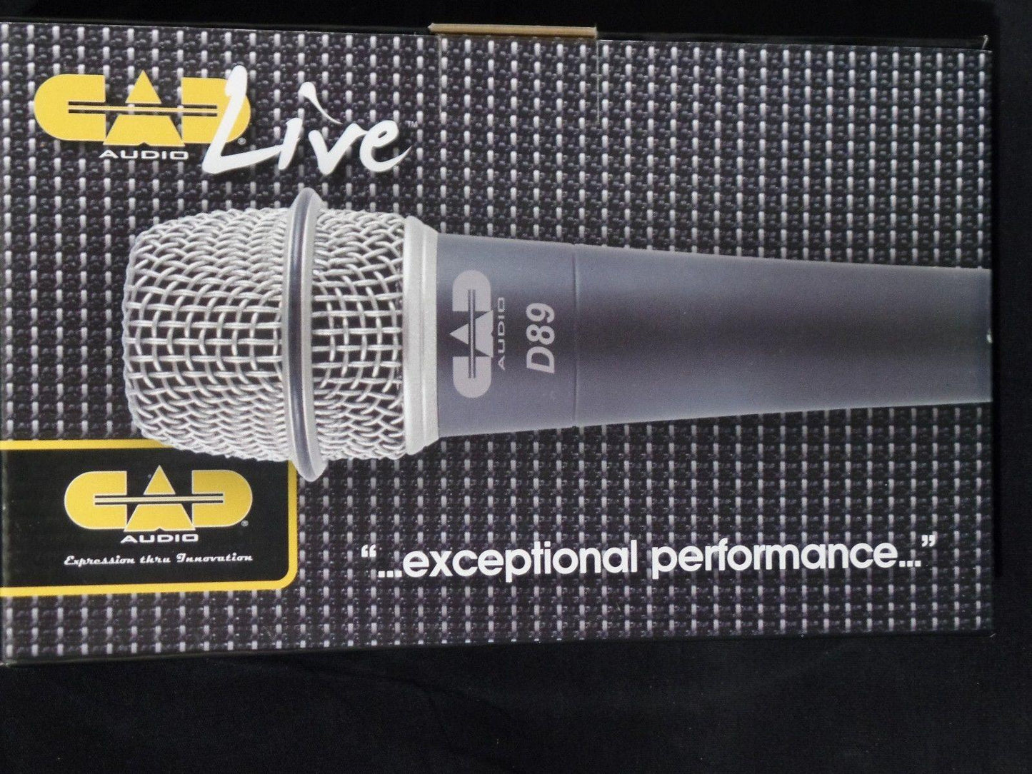 CAD Audio Live D89 Supercardioid Dynamic Instrument Microphone