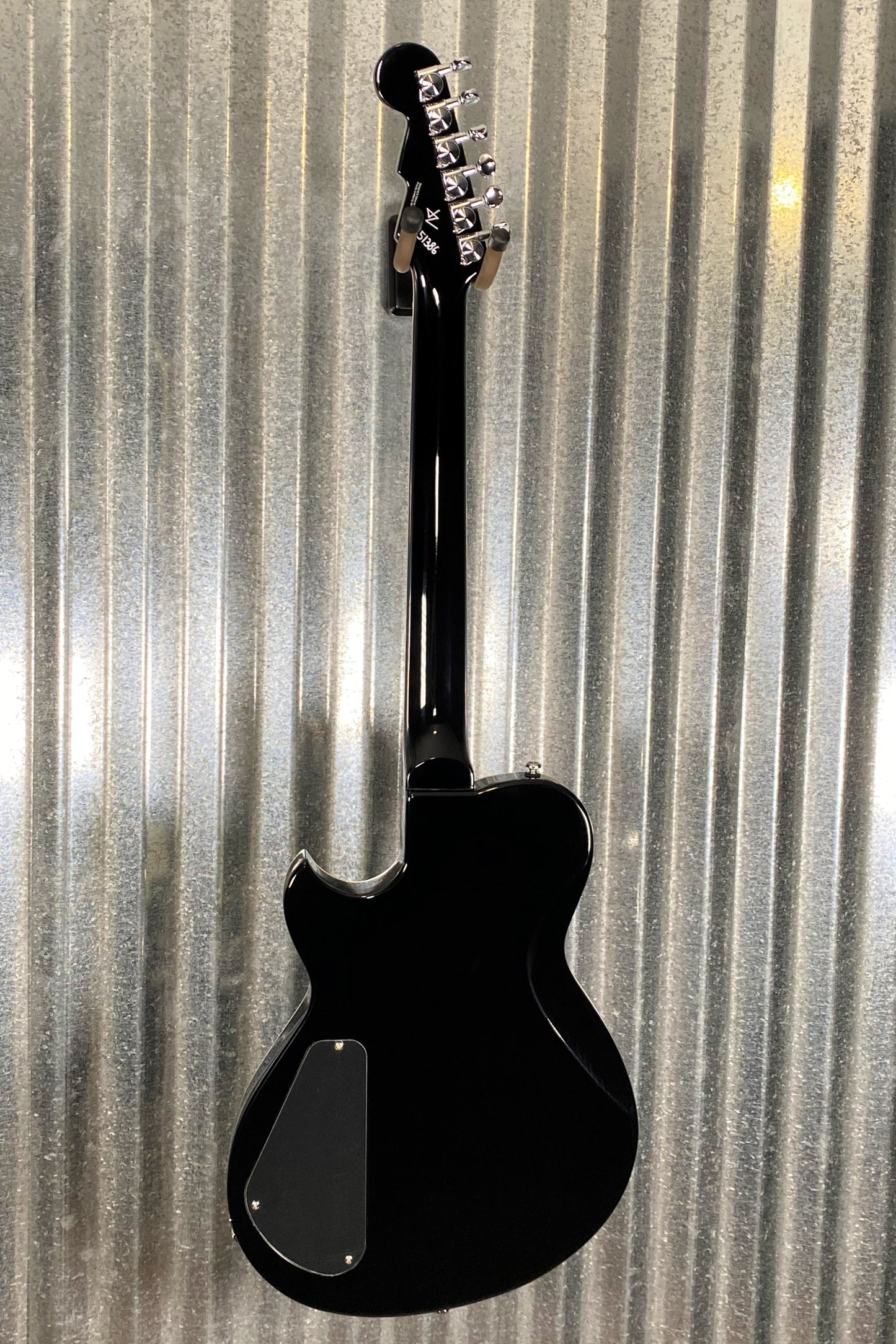 Reverend Guitars Contender 290 Midnight Black Guitar #1386