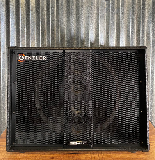 Genzler BA15-3 SLT SLANT NEO 15” & 4X3”Array 400 Watt 8 ohm Bass Amplifier Speaker Cabinet Demo