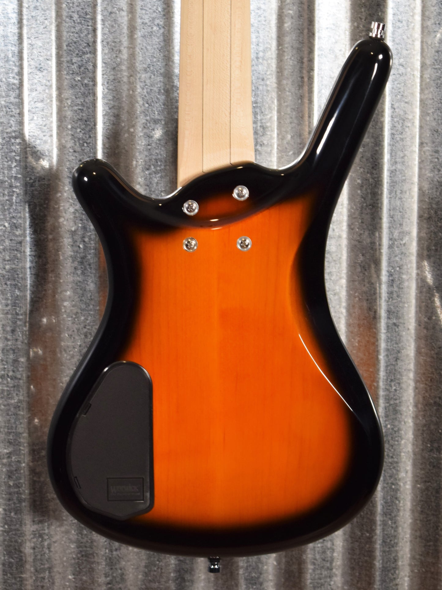 Warwick Rockbass Corvette Classic Almond Sunburst 5 String Bass & Bag #7317