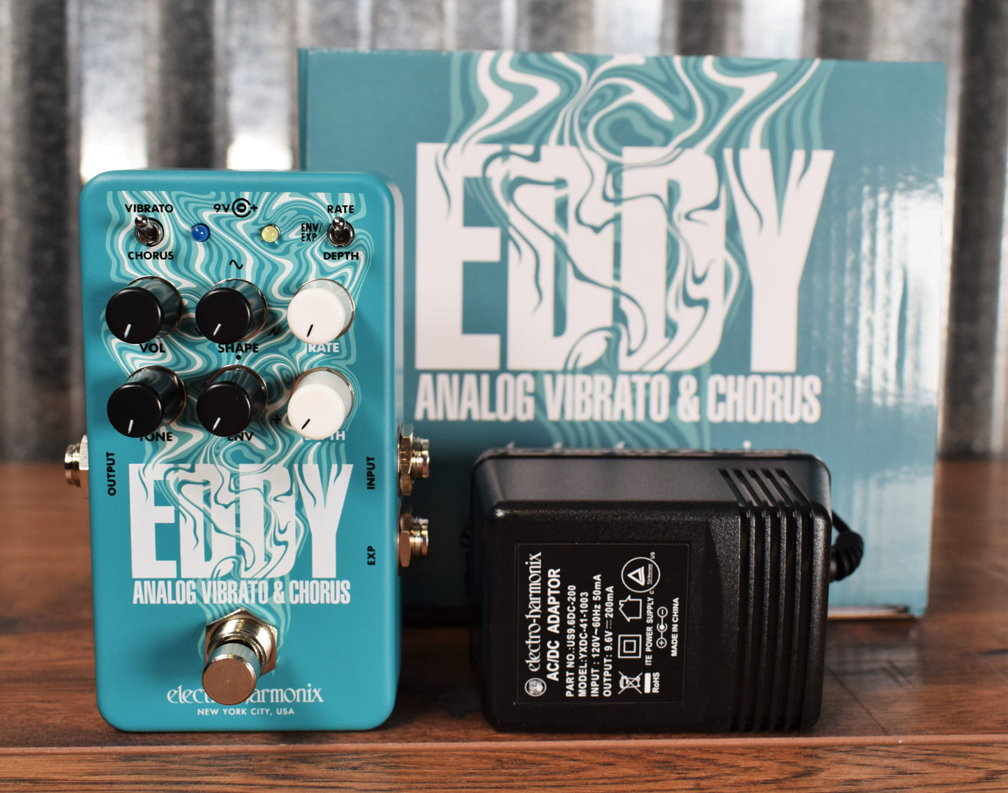 Electro-Harmonix EHX Eddy Vibrato Chorus Guitar Effect Pedal