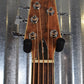 ESP LTD TL-5 Spalted Maple Thinline 5 String Acoustic Electric Bass LTL5SMNAT & Case #0736