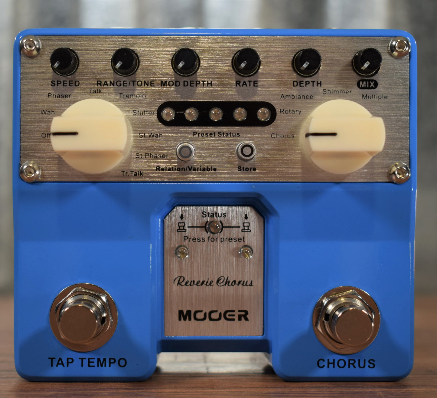 Mooer Audio TCH1 Twin Series Reverie Chorus Guitar Effect Pedal B Stock