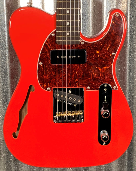 G&L USA ASAT Classic Bluesboy 90 Semi Hollow Fullerton Red Guitar #6040