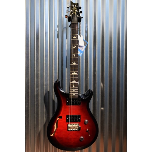PRS Paul Reed Smith S2 Custom 22 Semi Hollow Ruby Smokewrap Burst Guitar #9908