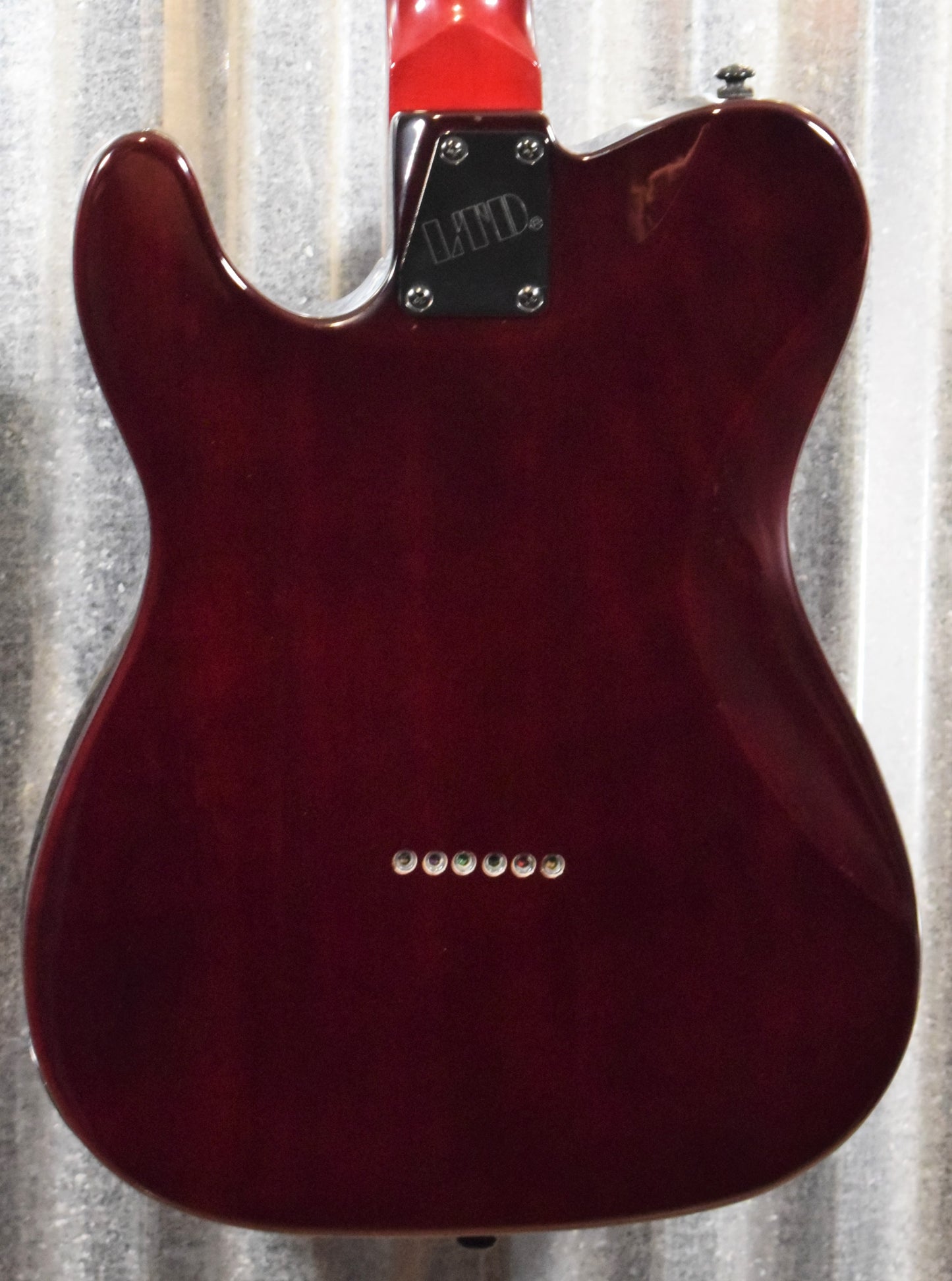 ESP LTD TE-200 Maple See Thru Black Cherry Guitar #1095