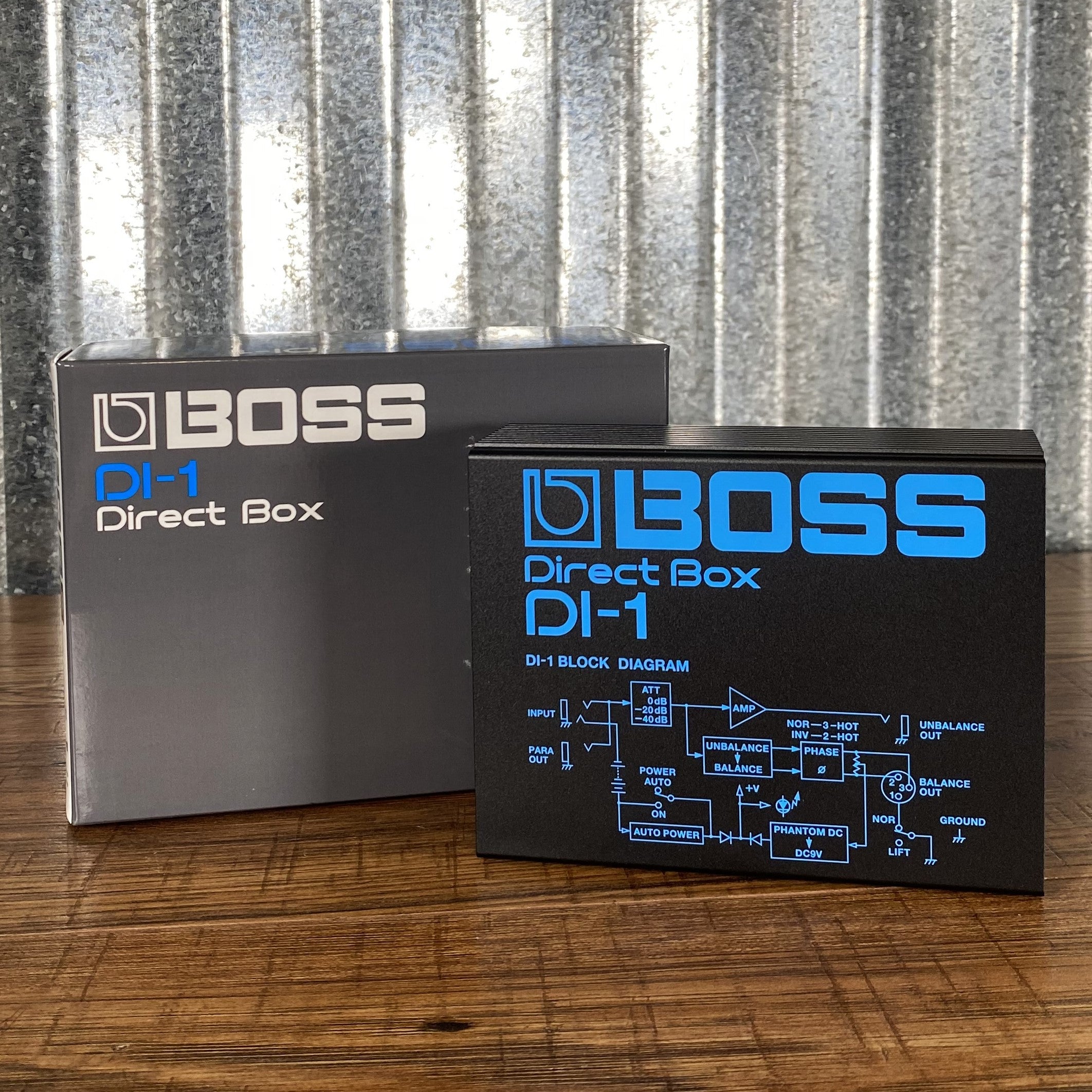 Boss DI-1 Direct Box Guitar u0026 Bass Effect Pedal