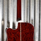 Takamine JJ325SRC-12 String John Jorgenson Gloss Red Acoustic Electric Guitar & Case #0218