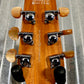 ESP LTD TL-6 Thinline Acoustic Electric Guitar Wine Red & Case TL6WR #1322
