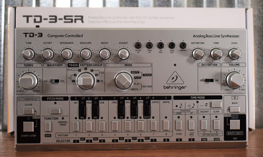 Behringer TD-3-SR Analog Bass Line Synthesizer Silver