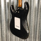 Jet JS500BLS HH Strat Style Guitar Bound Black Sparkle #0010