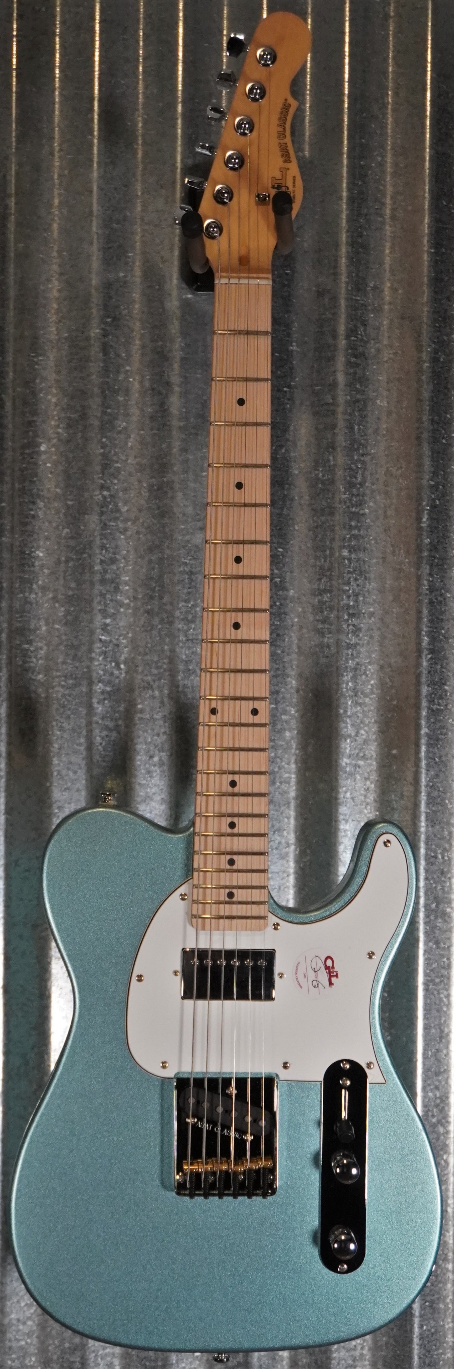 G&L Tribute ASAT Classic Bluesboy Seafoam Pearl Green Poplar Guitar #9025 Used