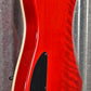 G&L Tribute ASAT Deluxe Carved Top Trans Red Guitar #9804 Demo