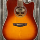 D'Angelico Premier Bowery Dreadnought CE Iced Tea Burst Acoustic Electric Guitar #5267