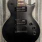 ESP LTD EC-257 Eclipse 7 String Black Satin Guitar LEC257BLKS #3302 Used