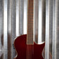 ESP LTD TL- 6 Thinline Acoustic Electric Guitar Wine Red LTL6WR & Case #0782