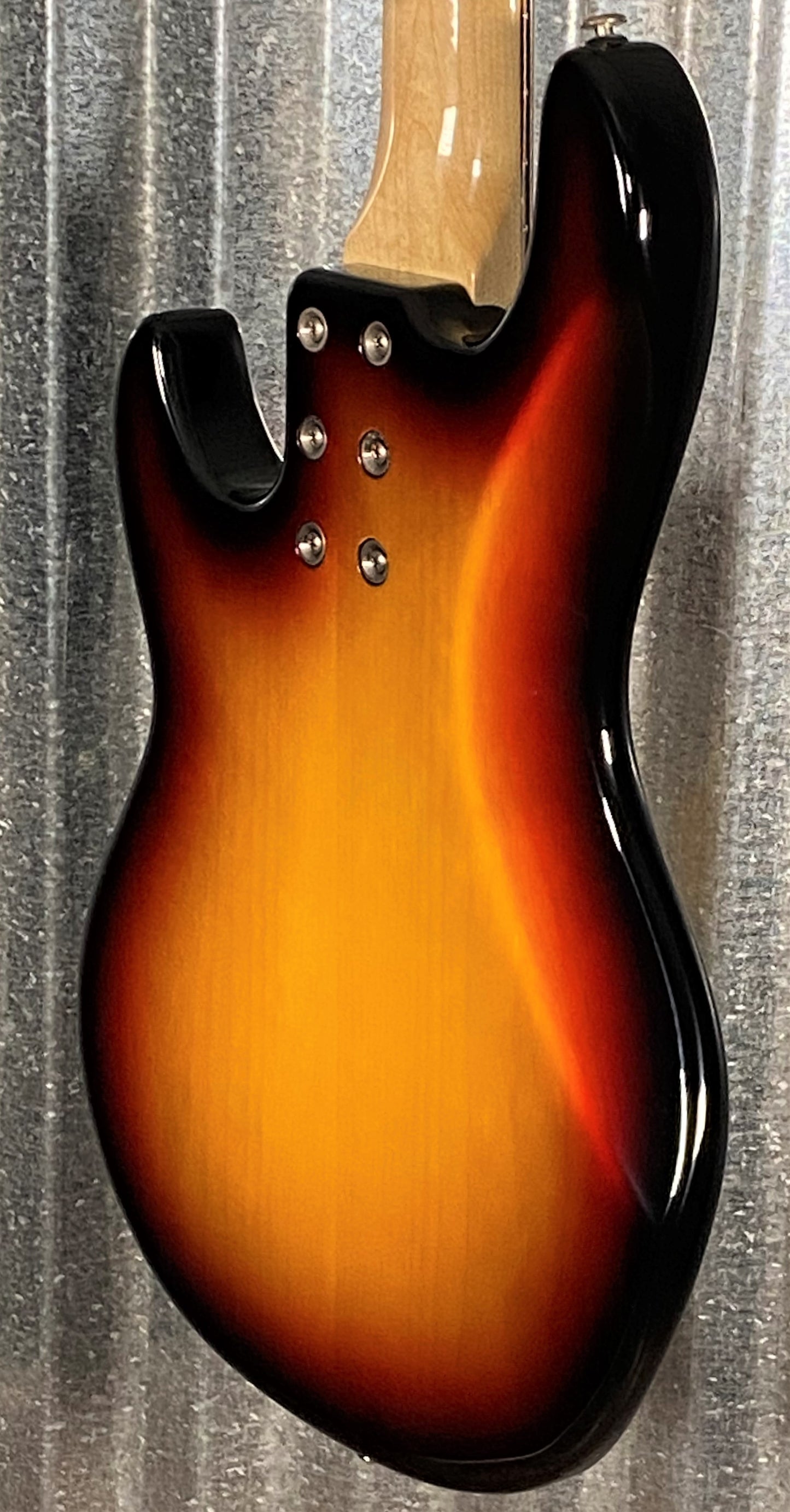 G&L USA CLF Research L-1000 S750 5 String Bass 3-Tone Sunburst & Case #4147