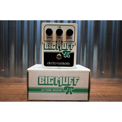 Electro-Harmonix EHX Big Muff PI with Tone Wicker Distortion Sustainer Guitar Effect Pedal