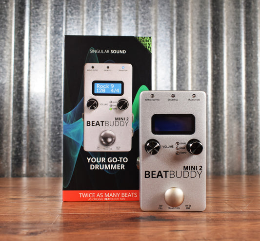 Singular Sound BeatBuddy Mini 2 Drum Machine Guitar Effect Pedal Demo