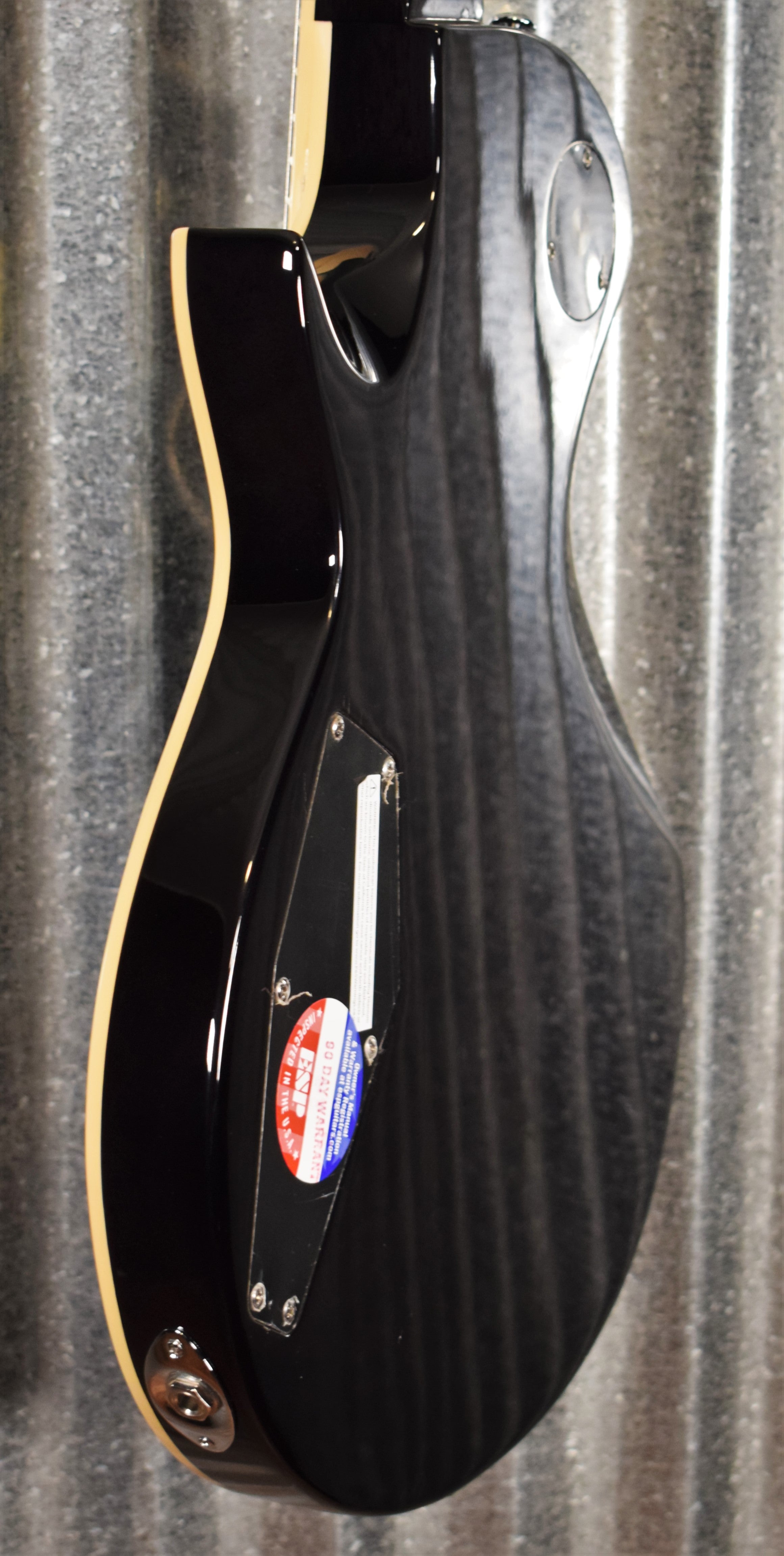 ESP LTD EC-256FM Flame See Thru Black Guitar EC256STBLK ESP LTD EC-256FM Flame See Thru Black Guitar EC256STBLK