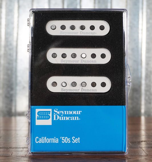 Seymour Duncan SSL-1 CA 50 California Classic Strat Guitar Pickup Set White