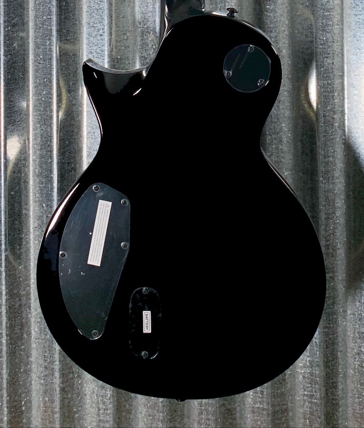 ESP LTD EC-1000 PIEZO Quilt See Through Black Duncan Guitar & Bag LEC1000PIEZOQMSTBLK #1588 Demo
