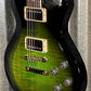 PRS Paul Reed Smith USA S2 Singlecut McCarty 594 Emerald Green Black Wrap Guitar & Bag #0375