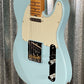 Musi Virgo Classic Telecaster Baby Blue Guitar #0572 Used