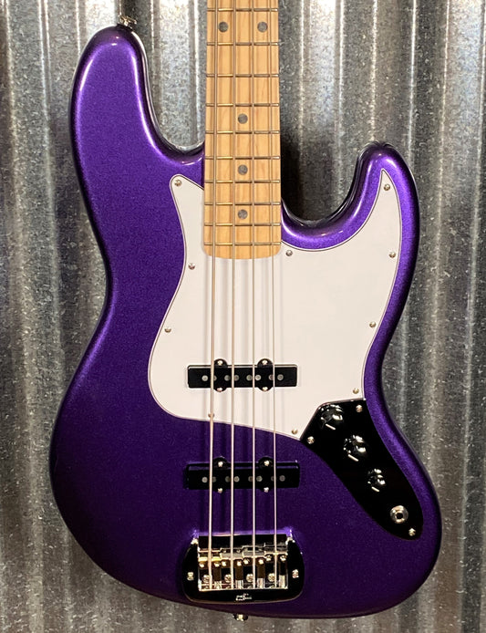 G&L USA Custom JB 4 String Jazz Bass Royal Purple & Case JB #0212