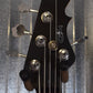 G&L USA Kiloton 5 Jet Black Frost 5 String Bass Rosewood Satin Neck & Case #7001