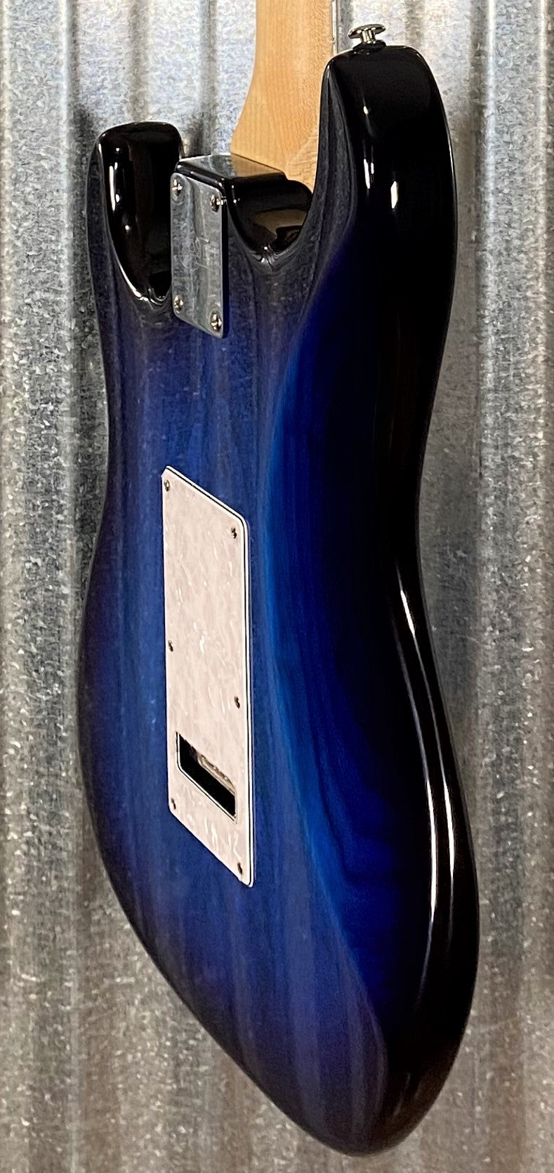 G&L USA Fullerton Deluxe S-500 Blueburst Guitar & Bag S500 #2104