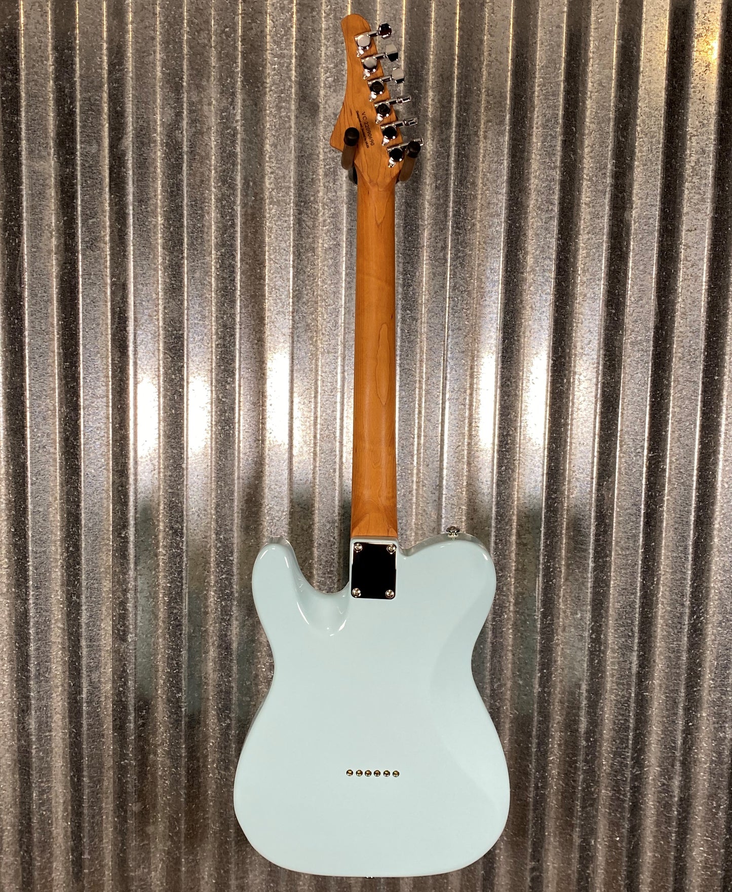 Musi Virgo Classic Telecaster Baby Blue Guitar #0690 Used