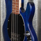 Sterling by Music Man Stingray 4 String Bass Trans Blue Satin Bass RAY4-TBLS-R1 #3949