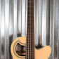 Warwick Rockbass Alien Deluxe Thinline 5 String Acoustic Electric Natural Bass & Bag #6120