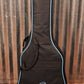 Ortega RGA-SKY Gaucho Nylon String Parlor Guitar Sky Blue Guitar & Bag #0094