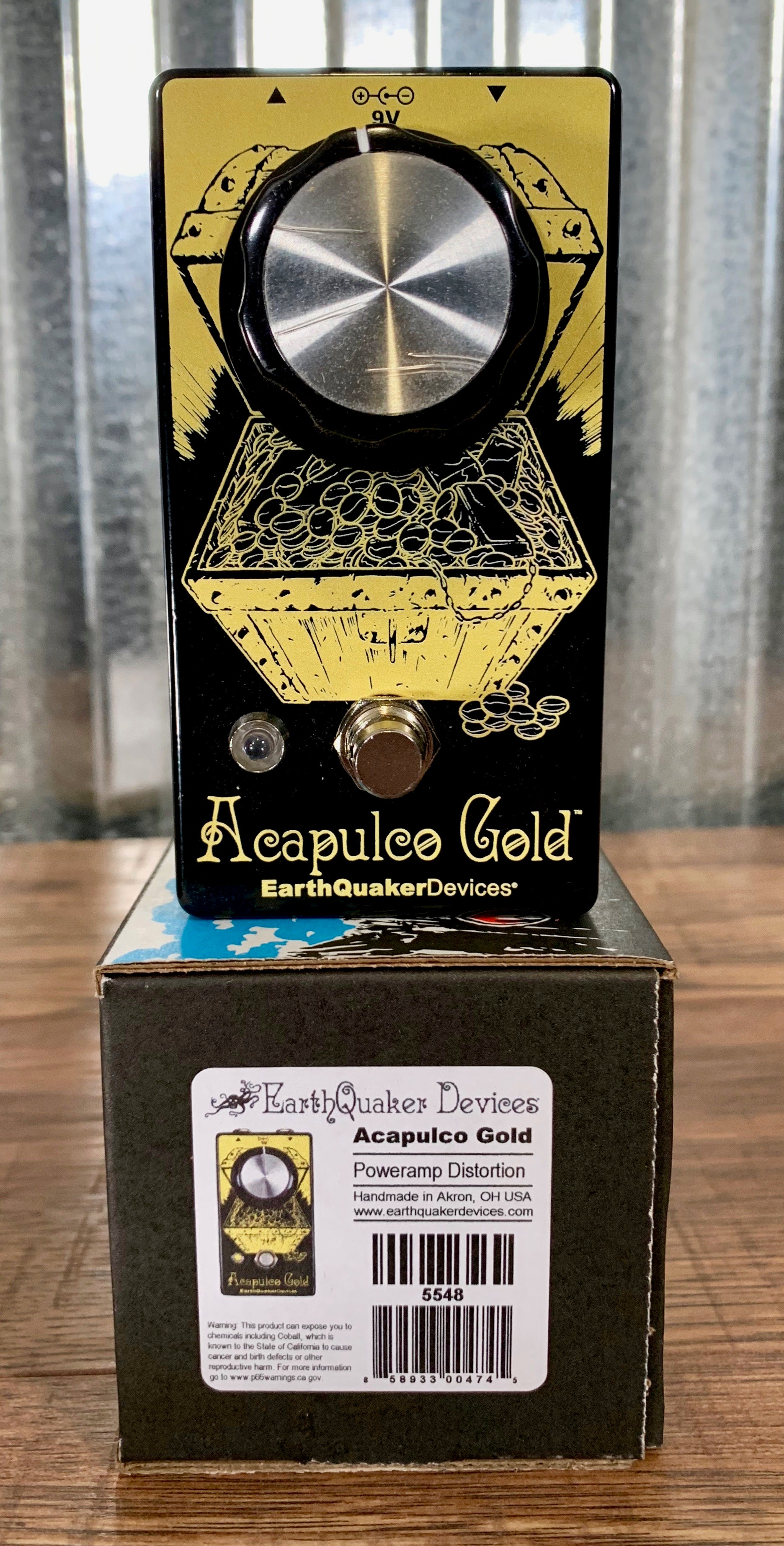 Earthquaker Devices EQD Acapulco Gold Power Amp Distortion V2 Guitar Effect  Pedal