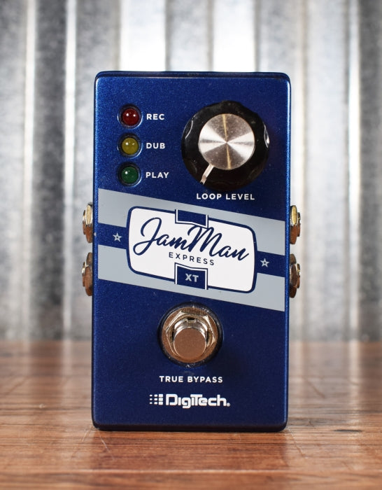 Digitech JMEXTV JamMan Express XT One Knob Compact Stereo Looper Guitar Effect Pedal Used