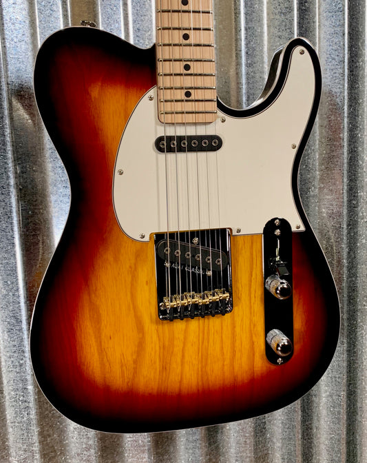 G&L USA Fullerton Custom ASAT Classic 3 Tone Sunburst Guitar & Case #2103