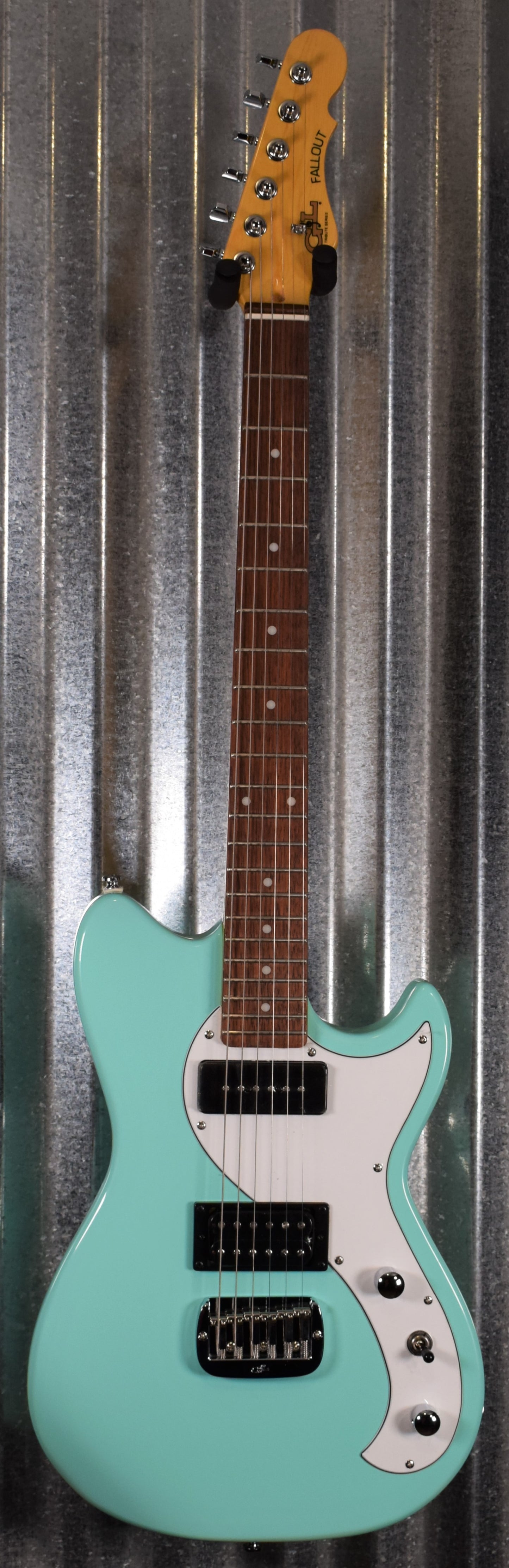 G&L Tribute Fallout Seafoam Green Guitar #1658 Demo