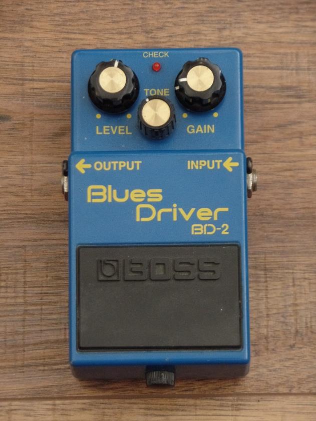 Boss BD-2 Blues Driver Overdrive Effect FX Pedal for Electric Guitar
