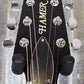 Hamer Archtop Flame Trans Black Double Cut Guitar SATF-TBK #0922 B Stock