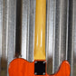 G&L Tribute ASAT Classic Clear Orange Left Hand Guitar #6070 Used
