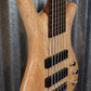 Warwick German Pro Series Corvette 6 String Active Bass Natural Ash & Bag #0121