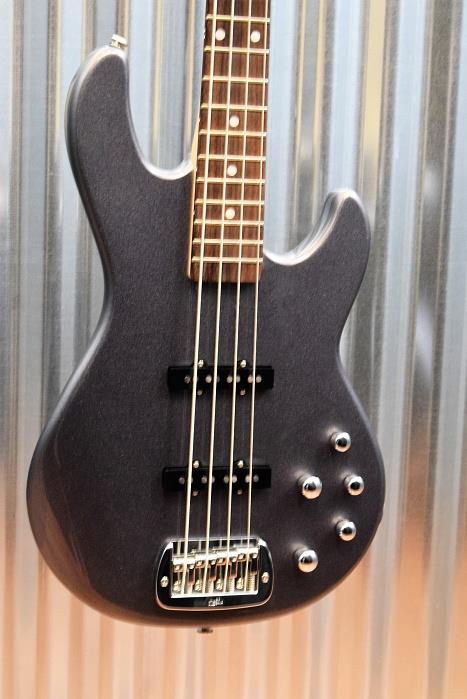 G&L Guitars MJ-4 Modern Jazz Bass Graphite Metallic & Case #9235