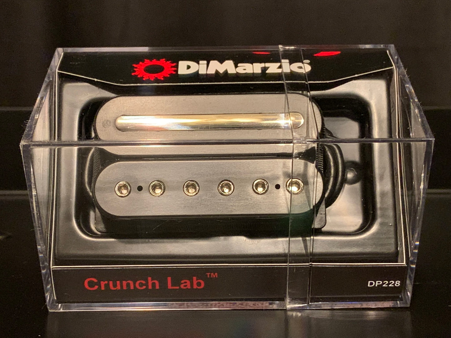 DiMarzio DP228 Crunch Lab Humbucker Pickup DP228BK Black