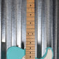 G&L USA ASAT Classic Bluesboy Turquoise Maple Satin Neck Guitar & Case #5318